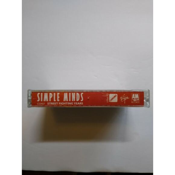 Simple Minds Street Fighting Years 1989 Cassette Tape Album New Wave Synth-pop - Picture 4 of 6